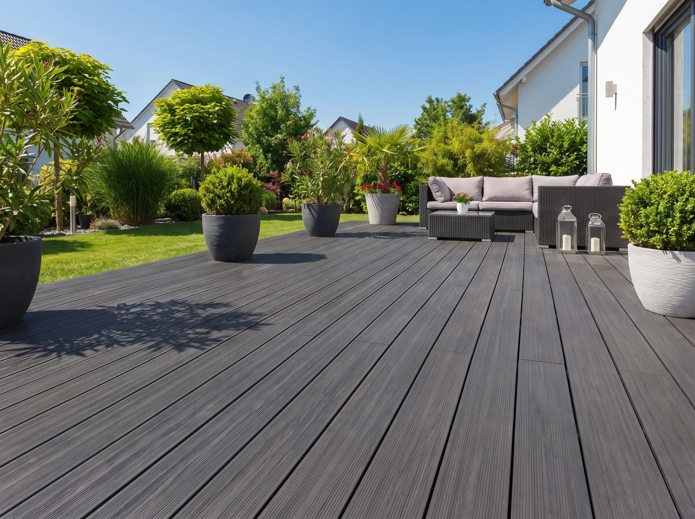 Terrassenbelag Kunststoff: Langlebig und pflegeleicht